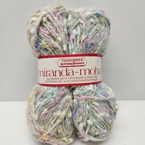 Thorobred Scheepjeswol Mohair Yarn Miranda Mohair 2 Skeins Color 750